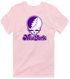 New York Stealie Premium Unisex T-Shirt — Design: New York University — Light Pink