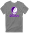 New York Stealie Premium Unisex T-Shirt — Design: New York University — Dark Heather