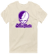 New York Stealie Premium Unisex T-Shirt — Design: New York University — Sand