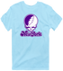 New York Stealie Premium Unisex T-Shirt — Design: New York University — Light Blue