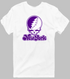 New York Stealie Premium Unisex T-Shirt — Design: New York University — White