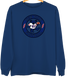 New York Football Dancing Bear Premium Crewneck — New York Giants — Navy