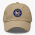 New York Football Dancing Bear Premium Dad Hat — New York Giants — Khaki