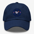 New York Football Dancing Bear Premium Dad Hat — New York Giants — Navy