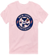 New York Football Dancing Bear Premium T-Shirt — New York Giants — Light Pink