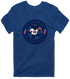 New York Football Dancing Bear Premium T-Shirt — New York Giants — Navy