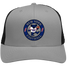 New York Football Dancing Bear Premium Trucker Cap — New York Giants — Heather/Black