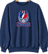 New York Helmet Stealie Premium Unisex Crewneck — New York Giants — Navy