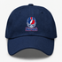 New York Helmet Stealie Premium Unisex Dad Hat — New York Giants — Navy