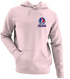 New York Helmet Stealie Premium Unisex Hoodie — New York Giants — Light Pink