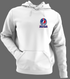 New York Helmet Stealie Premium Unisex Hoodie — New York Giants — White/Grey