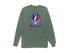 New York Helmet Stealie Premium Unisex Long-Sleeve — New York Giants — Light Green