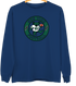 New York Football Dancing Bear Premium Crewneck — New York Jets — Navy