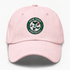 New York Football Dancing Bear Premium Dad Hat — New York Jets — Pink