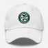 New York Football Dancing Bear Premium Dad Hat — New York Jets — White