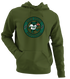 New York Football Dancing Bear Premium Hoodie — New York Jets — Military Green