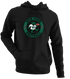 New York Football Dancing Bear Premium Hoodie — New York Jets — Black