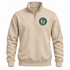 New York Football Dancing Bear Premium Quarter-Zip — New York Jets — Sand
