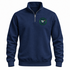 New York Football Dancing Bear Premium Quarter-Zip — New York Jets — Navy