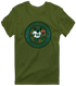 New York Football Dancing Bear Premium T-Shirt — New York Jets — Military Green