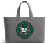 New York Football Dancing Bear Premium Tote Bag — New York Jets — Grey
