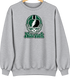 New York Helmet Stealie Premium Unisex Crewneck — New York Jets — Sport Grey