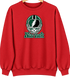 New York Helmet Stealie Premium Unisex Crewneck — New York Jets — Red