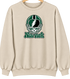 New York Helmet Stealie Premium Unisex Crewneck — New York Jets — Sand
