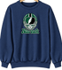 New York Helmet Stealie Premium Unisex Crewneck — New York Jets — Navy