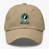 New York Helmet Stealie Premium Unisex Dad Hat — New York Jets — Khaki