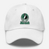 New York Helmet Stealie Premium Unisex Dad Hat — New York Jets — White