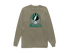 New York Helmet Stealie Premium Unisex Long-Sleeve — New York Jets — Sandstone