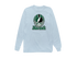 New York Helmet Stealie Premium Unisex Long-Sleeve — New York Jets — Chambray