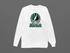 New York Helmet Stealie Premium Unisex Long-Sleeve — New York Jets — White