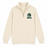 New York Helmet Stealie Premium Unisex Quarter-Zip — New York Jets — Sand