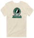 New York Helmet Stealie Premium Unisex T-Shirt — New York Jets — Sand