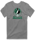 New York Helmet Stealie Premium Unisex T-Shirt — New York Jets — Dark Heather
