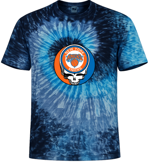 New York Knicks Stealie Tie-Dye T-Shirt