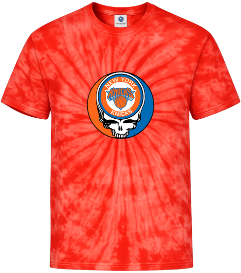 New York Knicks Stealie Tie-Dye T-Shirt