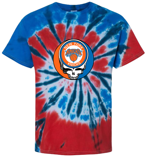 New York Knicks Stealie Tie-Dye T-Shirt