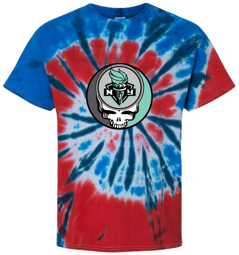New York Liberty Stealie Tie-Dye T-Shirt