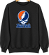 New York Baseball Stealie Grateful Dead Crewneck — New York Mets — Black