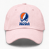 New York Baseball Stealie Grateful Dead Dad Hat — New York Mets — Pink