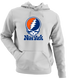 New York Baseball Stealie Grateful Dead Hoodie — New York Mets — Sport Grey