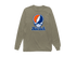 New York Baseball Stealie Grateful Dead Long-Sleeve — New York Mets — Sandstone