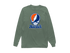 New York Baseball Stealie Grateful Dead Long-Sleeve — New York Mets — Light Green