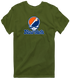 New York Baseball Stealie Grateful Dead T-Shirt — New York Mets — Military Green