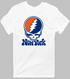 New York Baseball Stealie Grateful Dead T-Shirt — New York Mets — White