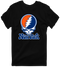 New York Baseball Stealie Grateful Dead T-Shirt — New York Mets — Black