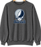 New York Baseball Stealie Grateful Dead Crewneck — New York Yankees — Dark Heather